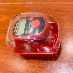 Finger Counter-Digital LED Electronic Finger Counter - Red Colour